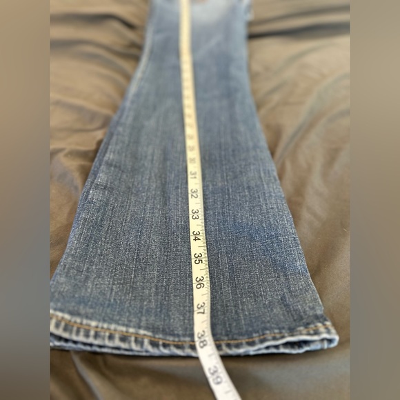 Gap 1969 Y2K Women’s Size 27/4a Low Rise Sexy Boot Jeans Medium Blue Wash. - Picture 6 of 13